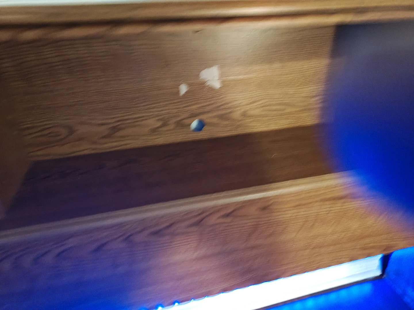 Oak Veneer Headboard with Shelving - photo 2