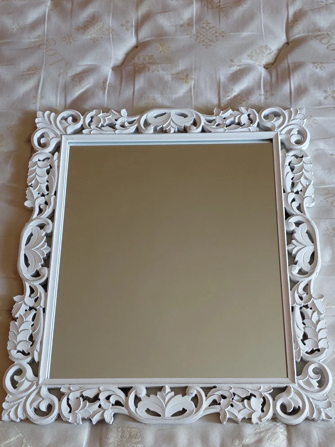 White Decorative Wall Mirror