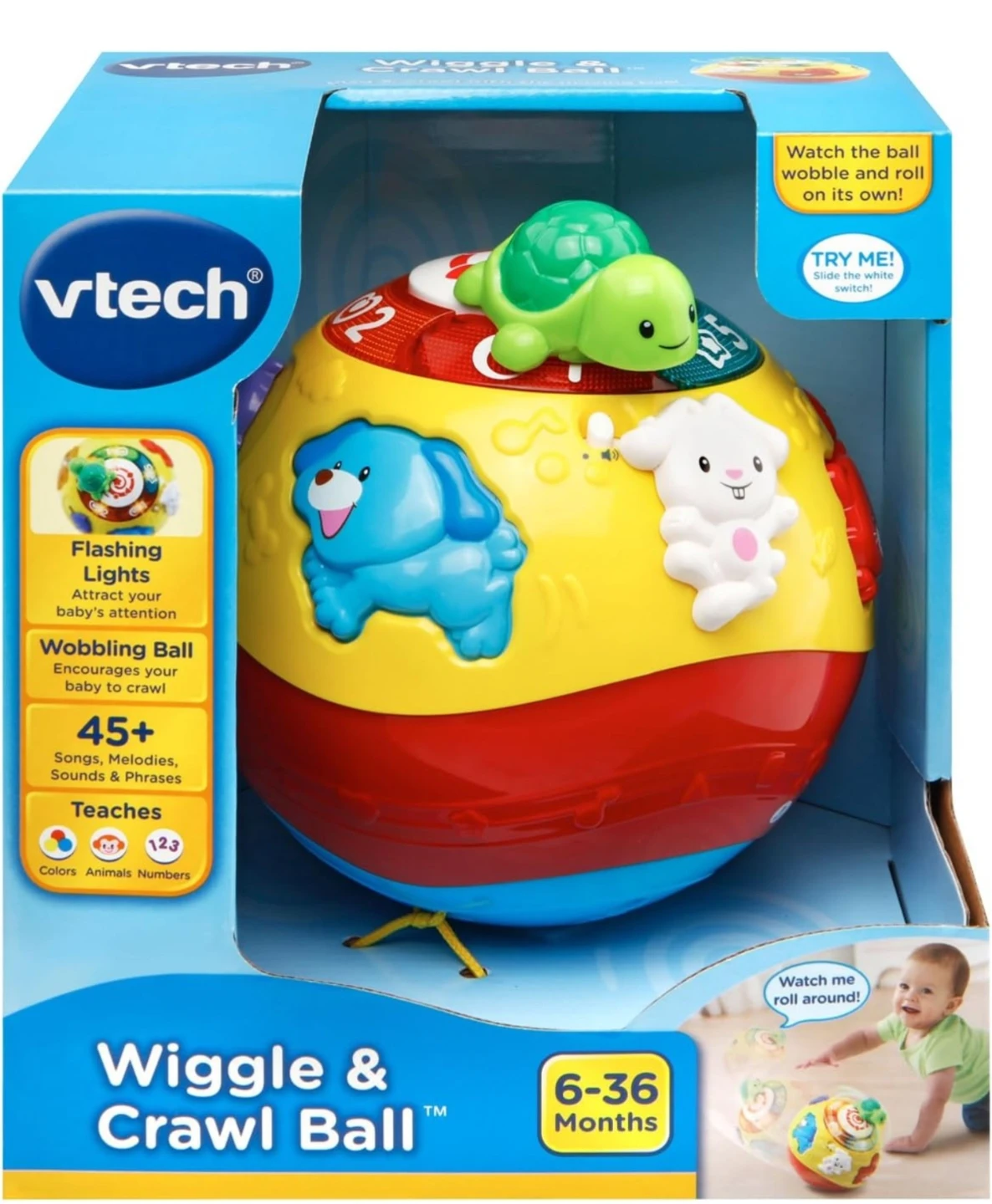 VTech Wiggle & Crawl Ball - photo 2