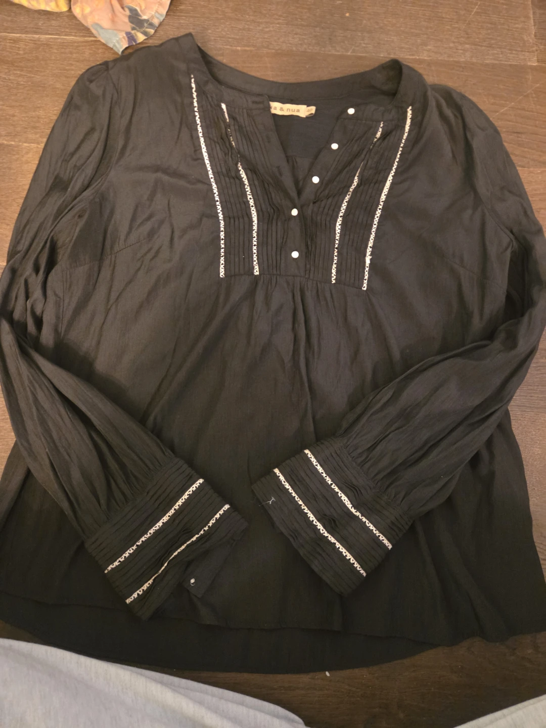 Nua & nua Black Blouse Size 46