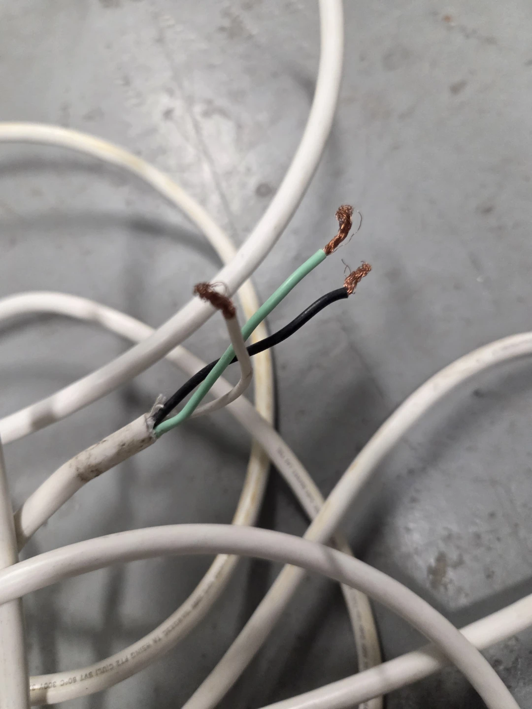 3 White Extension Cords - photo 3