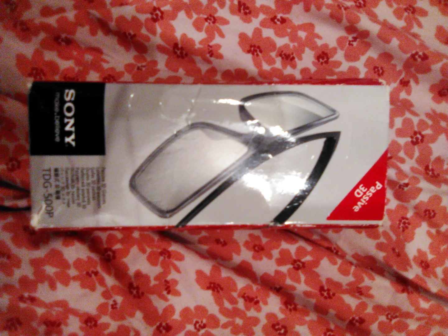 Sony TDG-500P Passive 3D Glasses