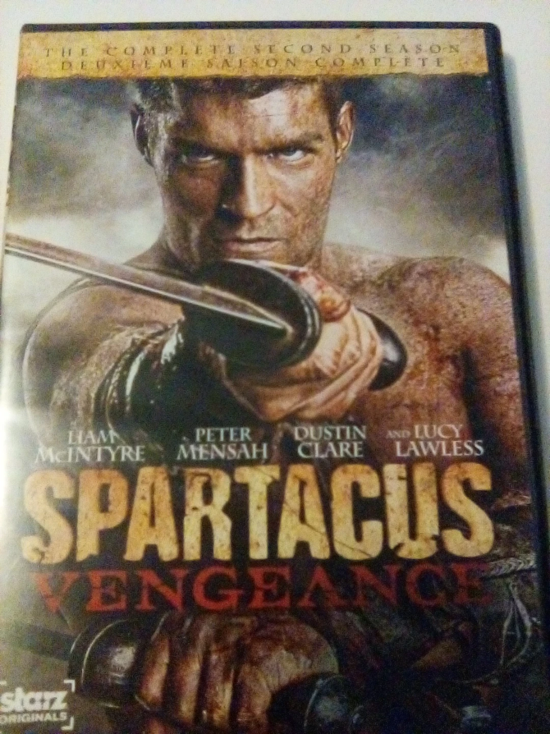 Spartacus Vengeance The Complete Second Season DVD
