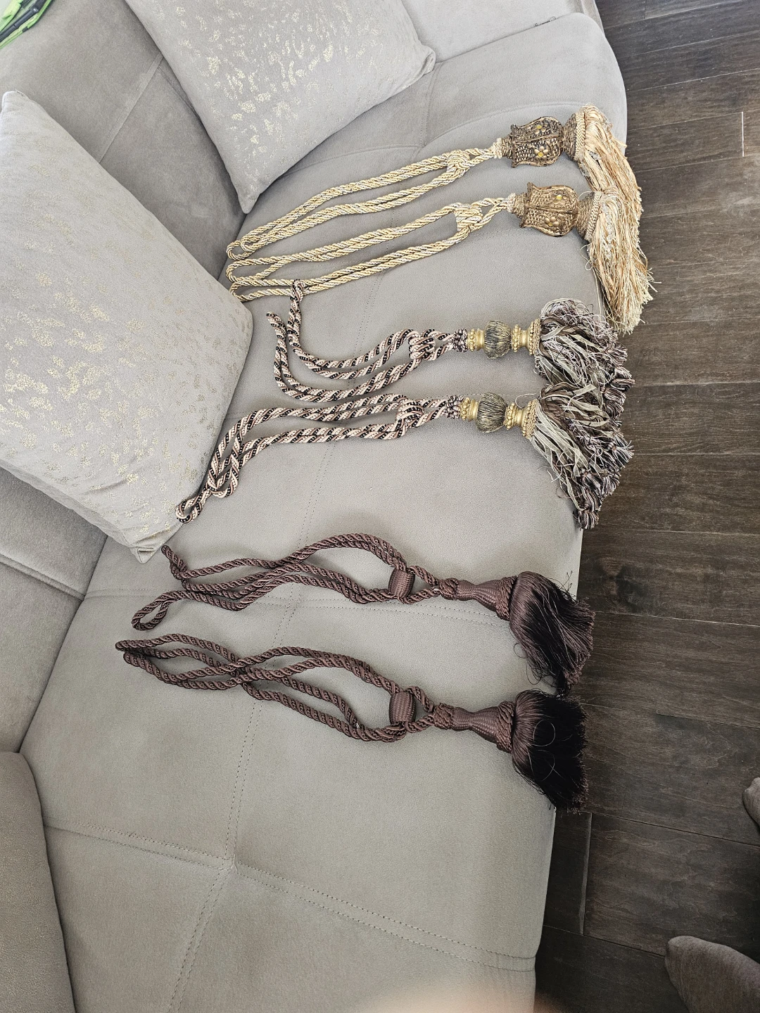 Curtain Tiebacks  Holdbacks for Curtains Drape ..... - photo 4