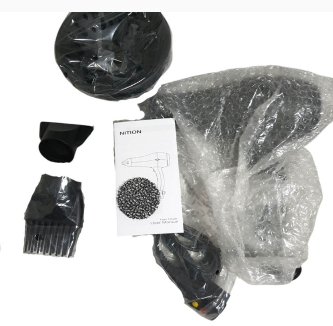 NITION Turbo Power Hair Dryer with Attachments - photo 3