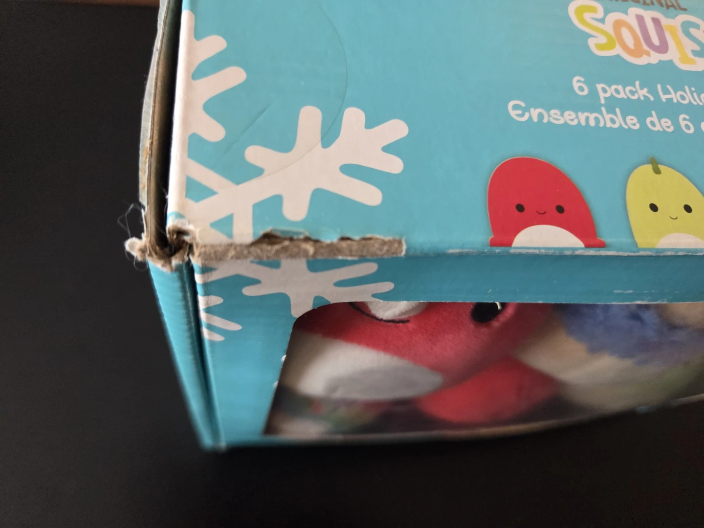 Original Squishmallows 6 Pack Holiday Plush Ornament Set - photo 3