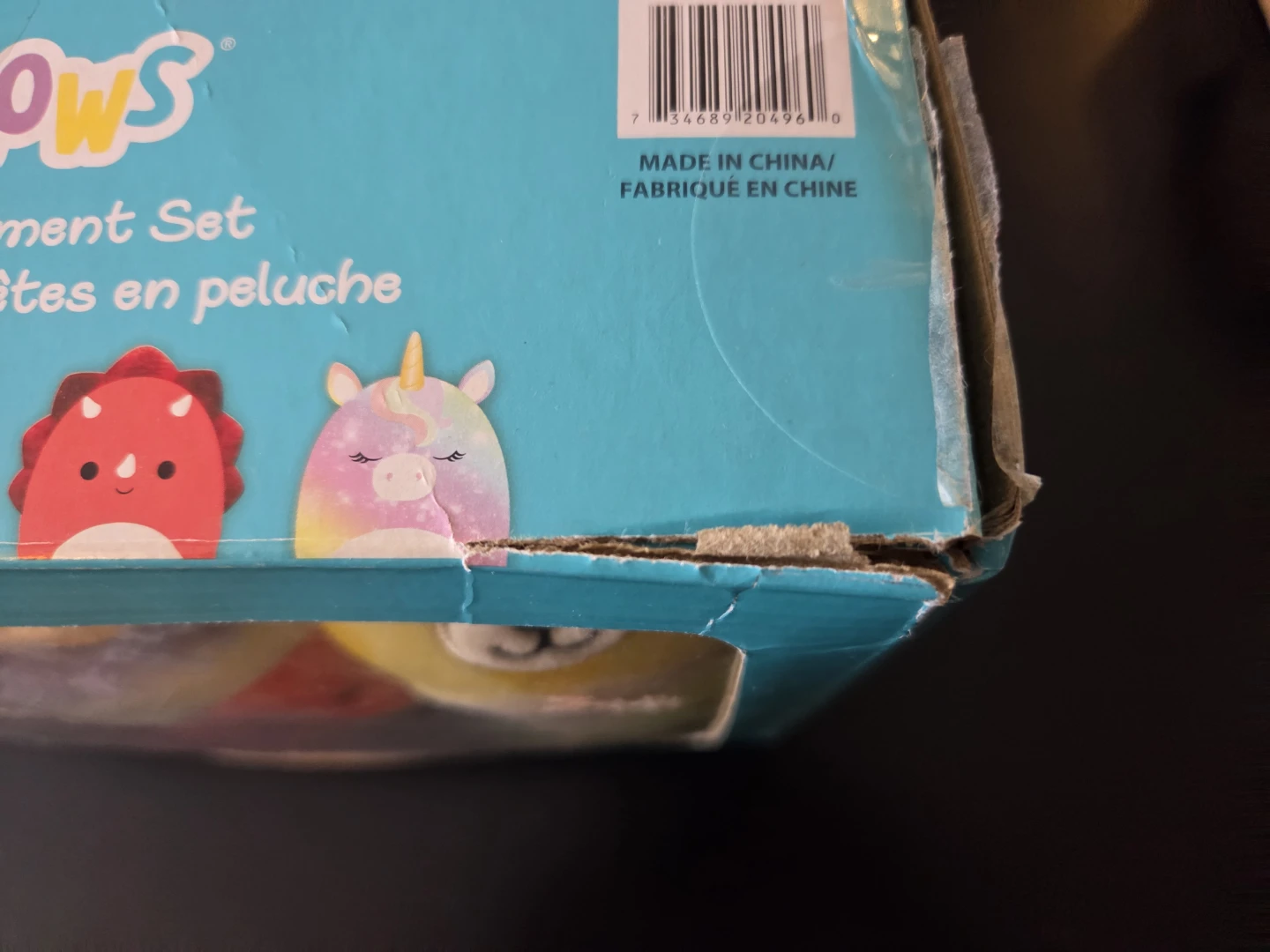 Original Squishmallows 6 Pack Holiday Plush Ornament Set - photo 4