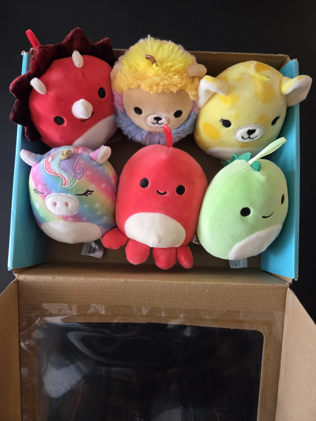 Original Squishmallows 6 Pack Holiday Plush Ornament Set - photo 5