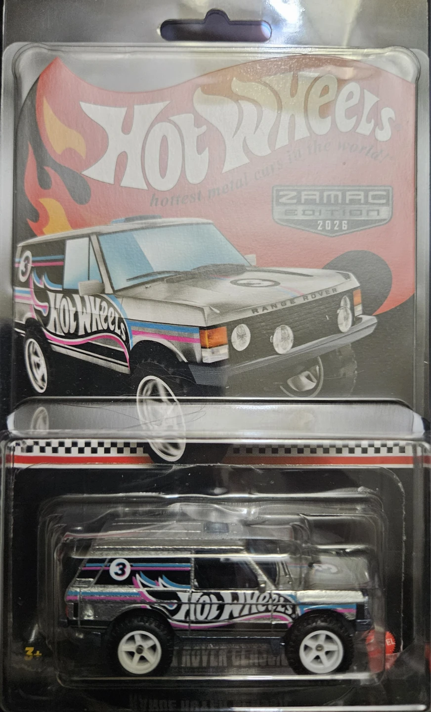 Hot Wheels 2026 Collector Edition Range Rover Classic Zamac