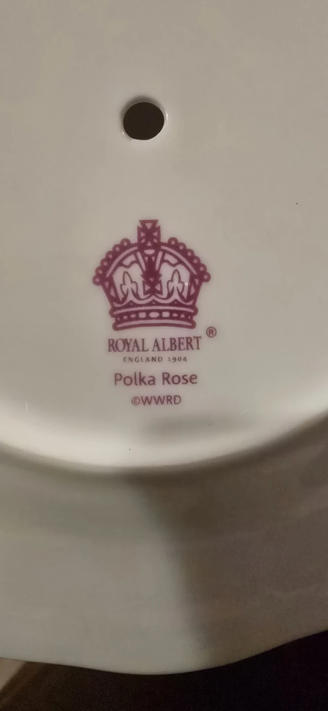 Royal Albert Polka Rose 2-Tier Cake Stand - photo 3