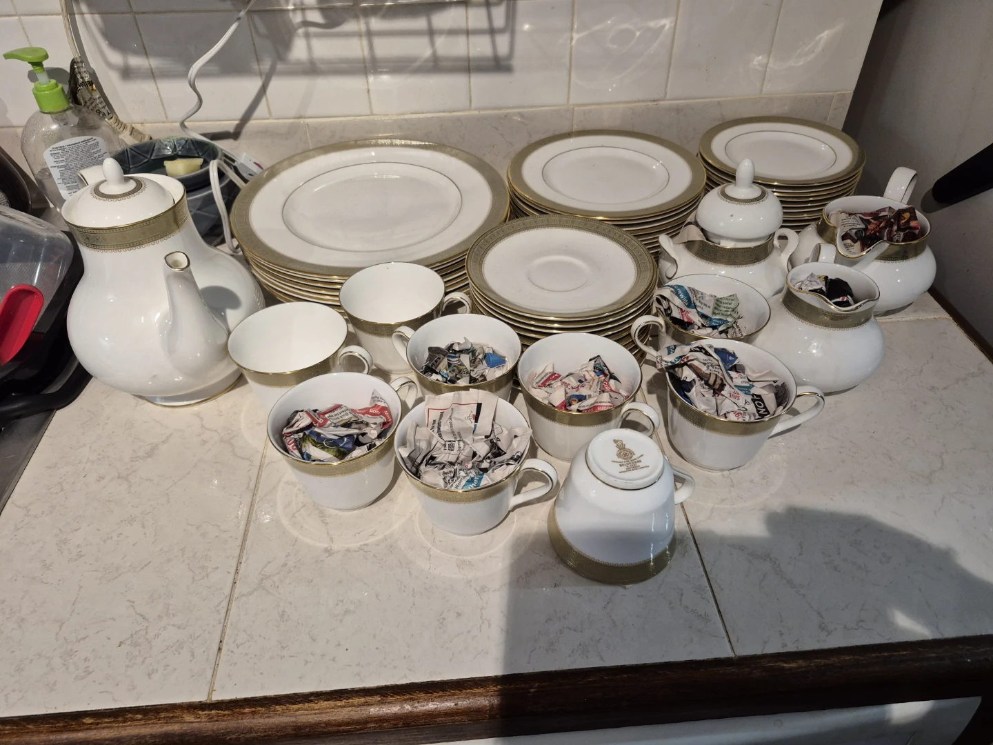 Royal Doulton Belvedere Fine Bone China Tea Set