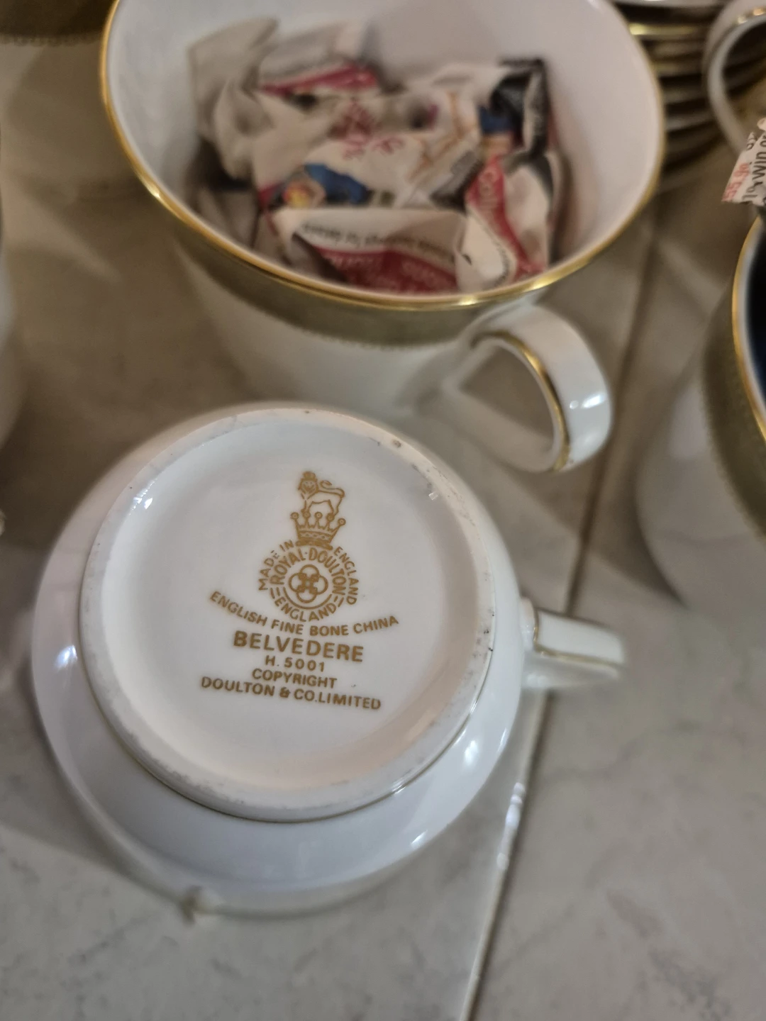Royal Doulton Belvedere Fine Bone China Tea Set - photo 2