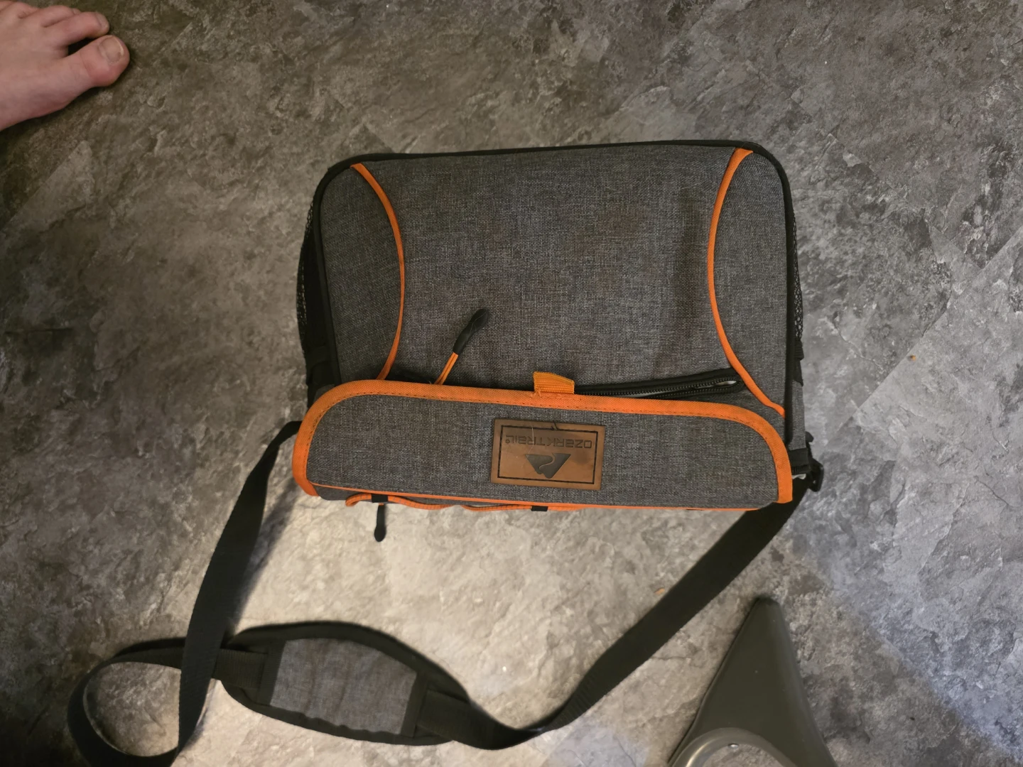 Ozark Trail Grey Orange Cooler Bag - photo 2