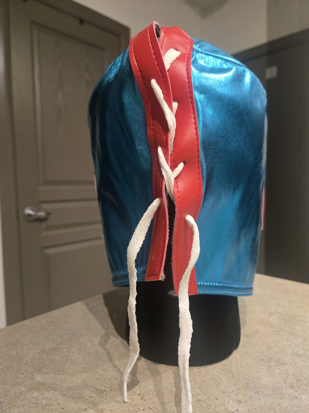 Luchador Mask - Blue and Red - photo 2