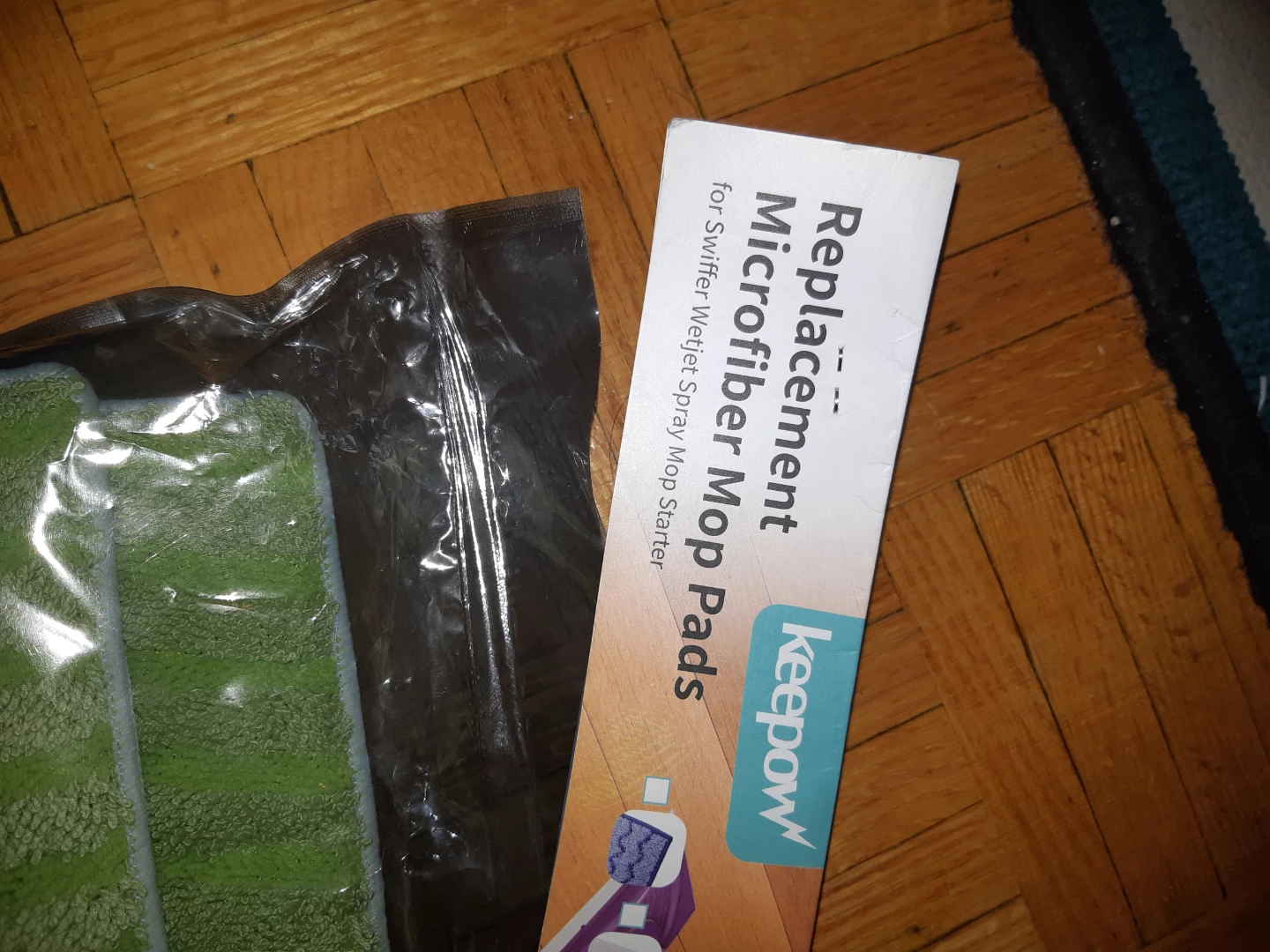 Keepow Replacement Microfiber Mop Pads for Swiffer WetJet - photo 2