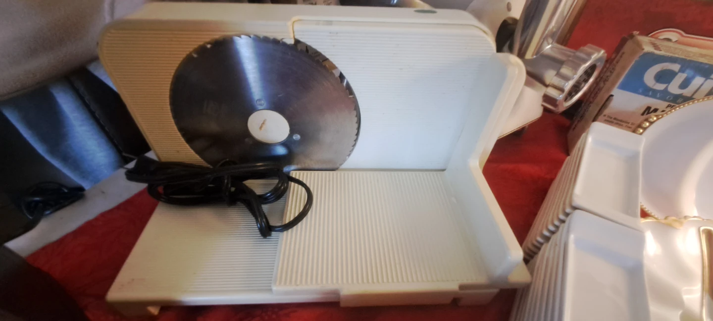 White Food Slicer
