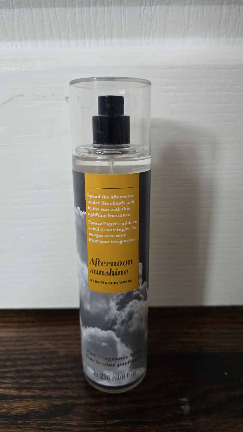 Bath & Body Works Afternoon Sunshine Fine Fragrance Mist 8 oz - photo 3