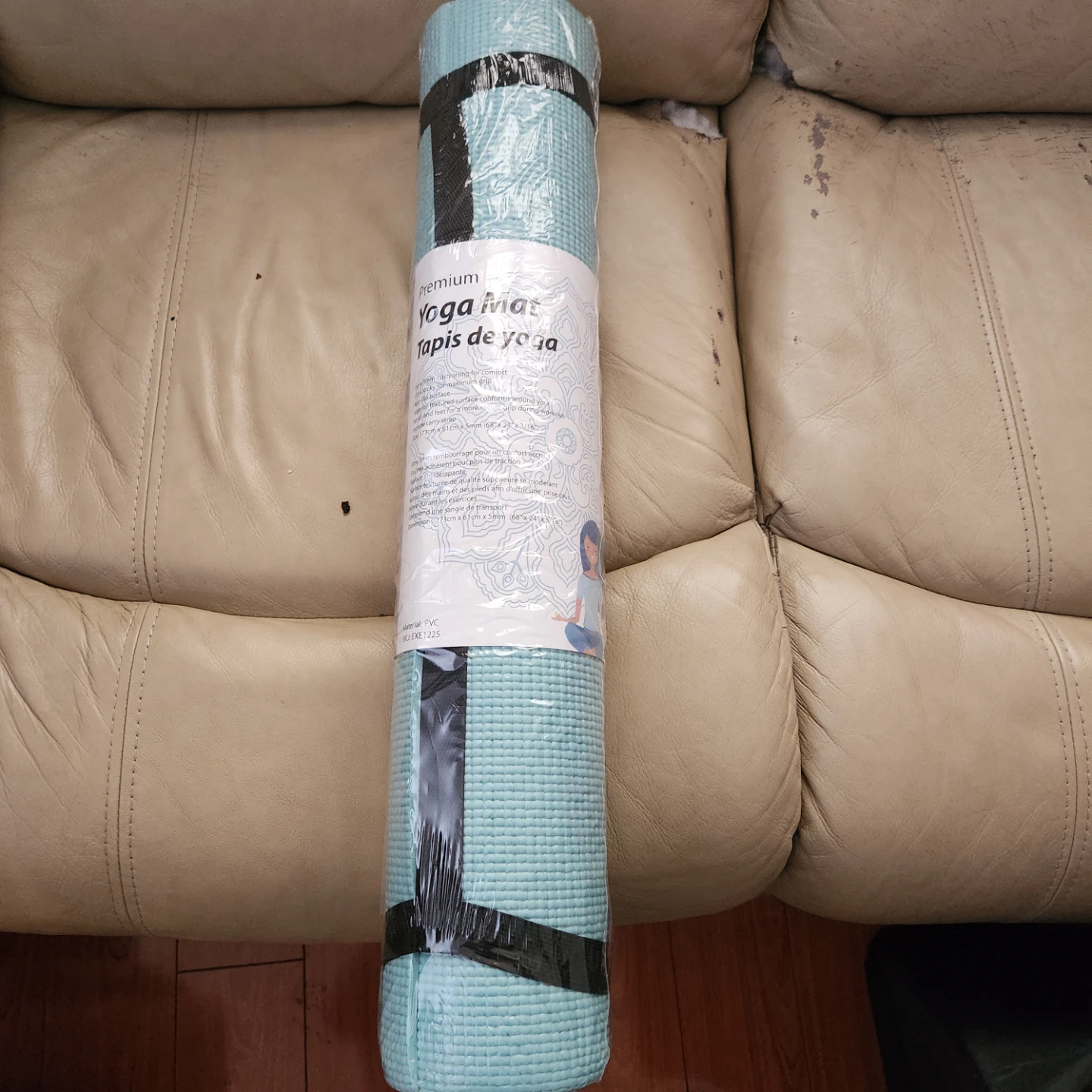 Premium Yoga Mat with Carry Strap