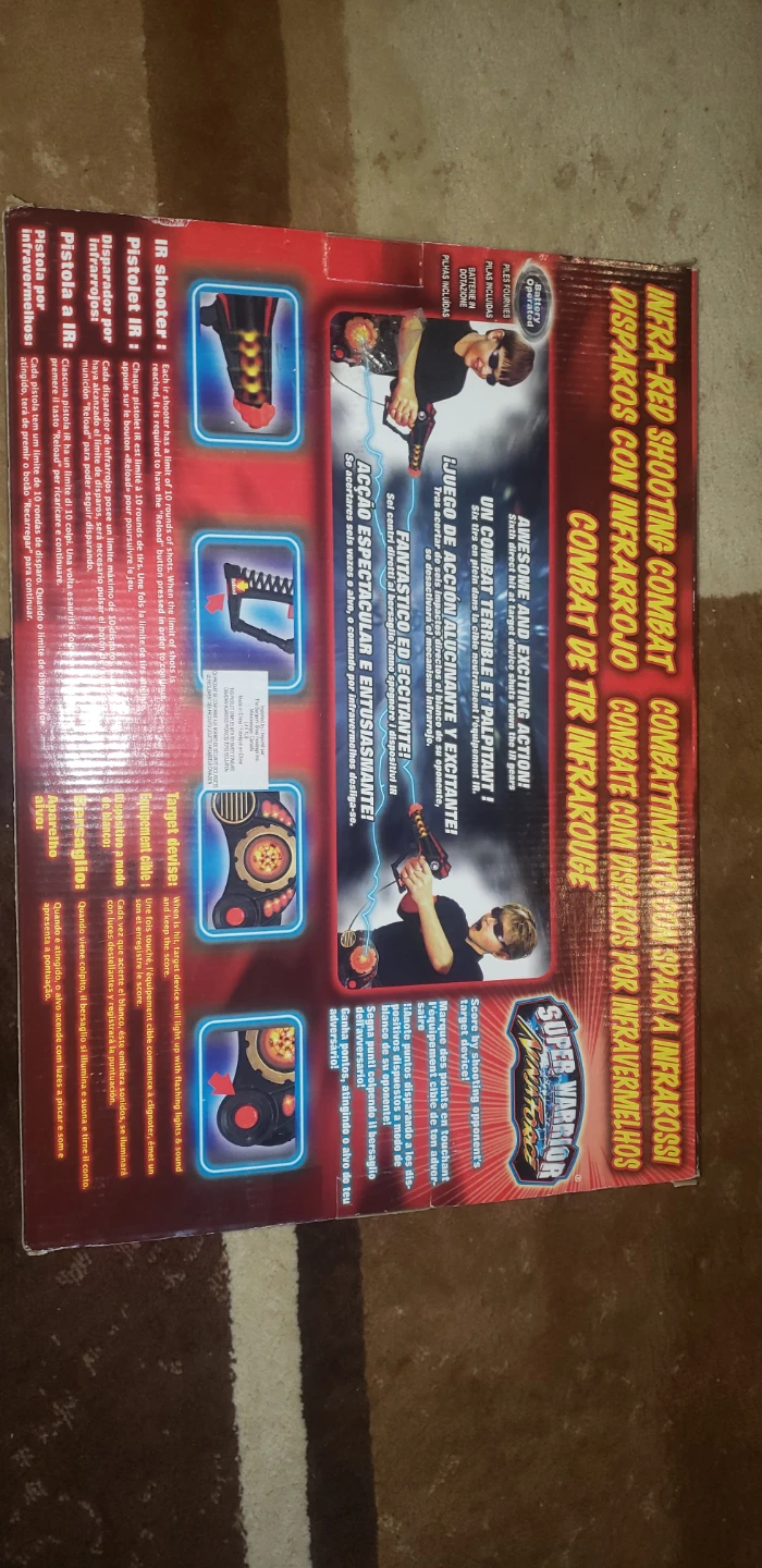 Rare vintage super Warrior ninja force laser tag brand new - photo 3