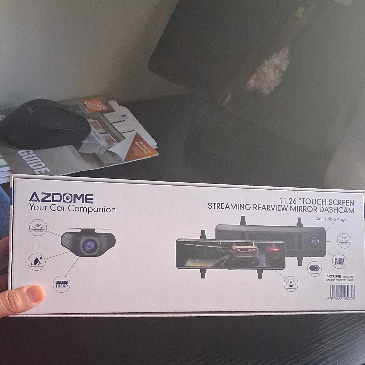 AZDOME AR12 11.26 touch screen dash cam new - photo 4