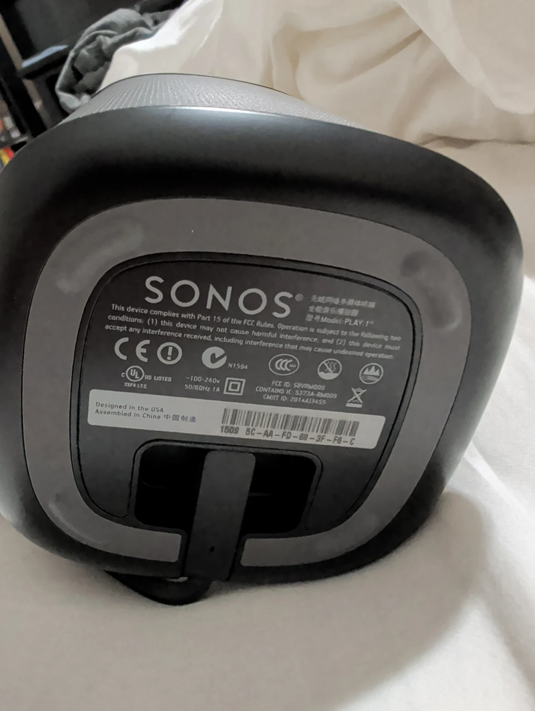 Sonos PLAY:1 Smart Speaker - photo 2