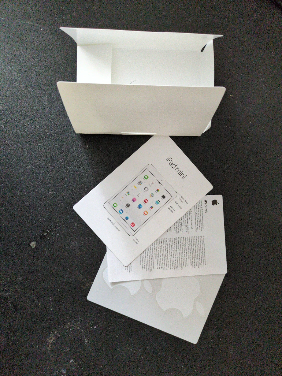 EMPTY BOX ONLY - Apple iPad mini Wi-Fi 16GB Silver - photo 5