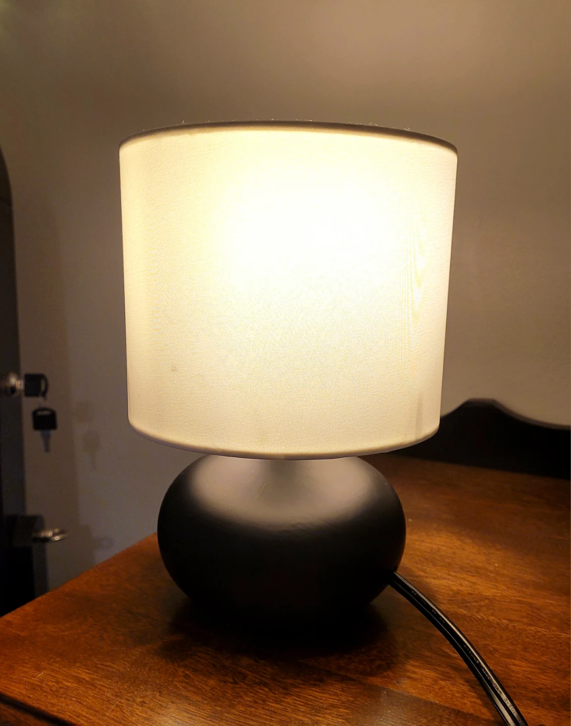 Little black table lamp - photo 2