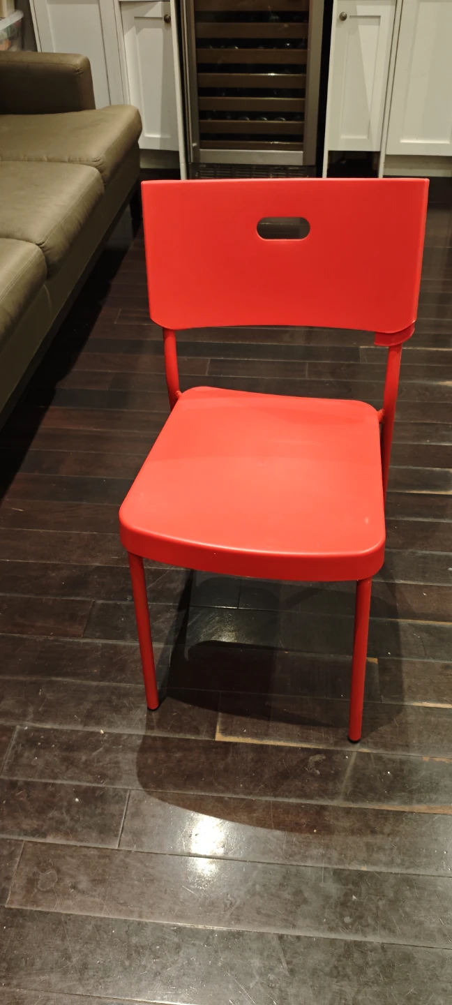 Red Plastic Chair