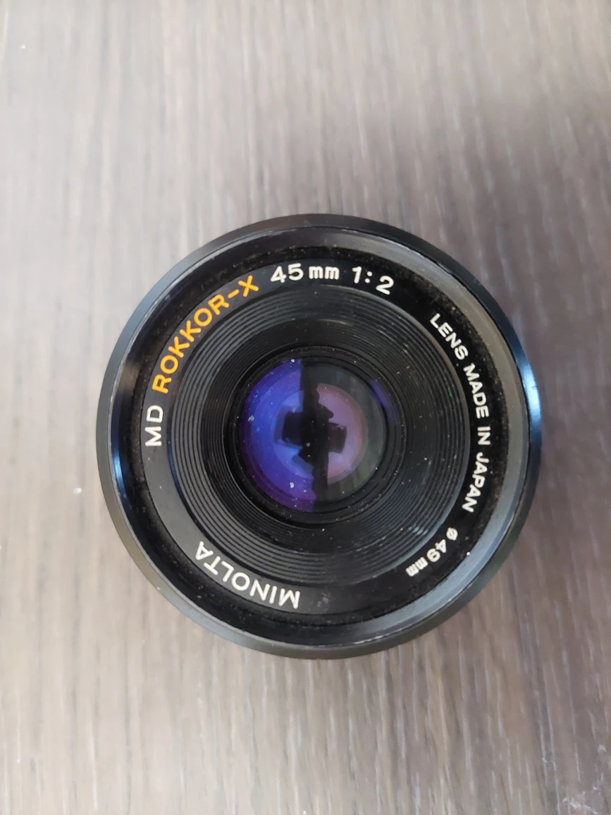 MINOLTA LENS KIT: 45mm f/2 Pancake + 35-70mm f/3.5 Macro + XD11 - photo 3