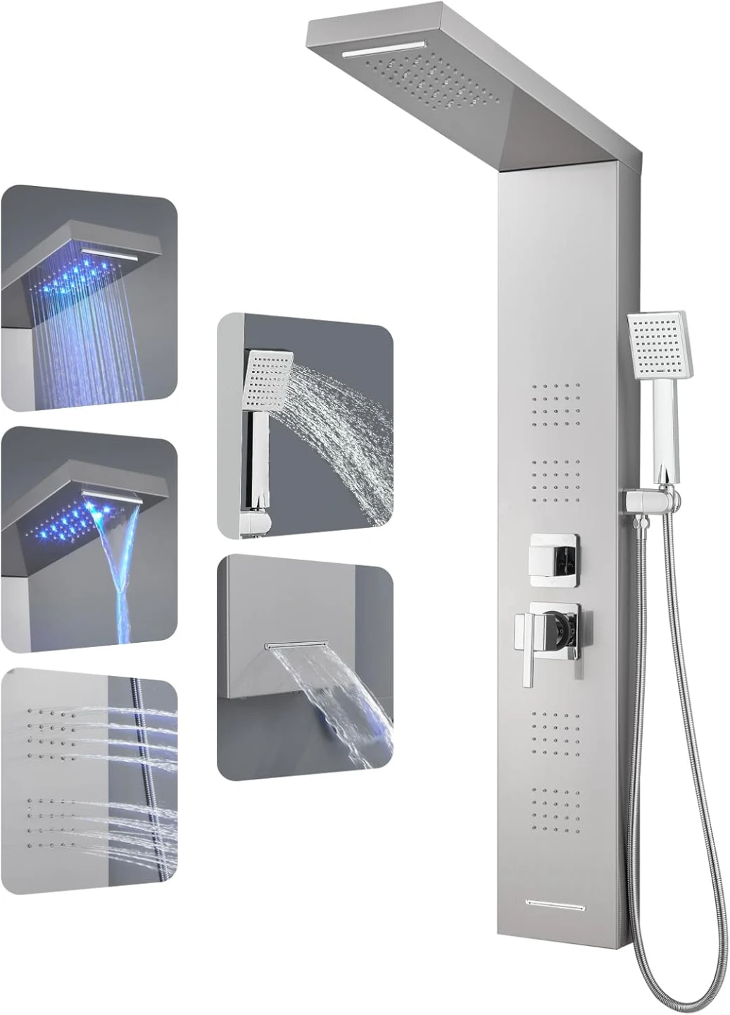 New Sealed Rainfall Shower Tower Column For Sale