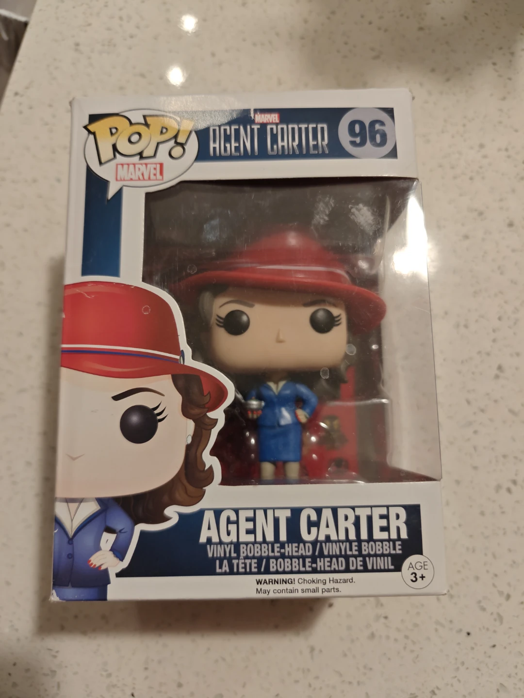 Funko Pop! Marvel Agent Peggy Carter #96 Vinyl Bobble-Head