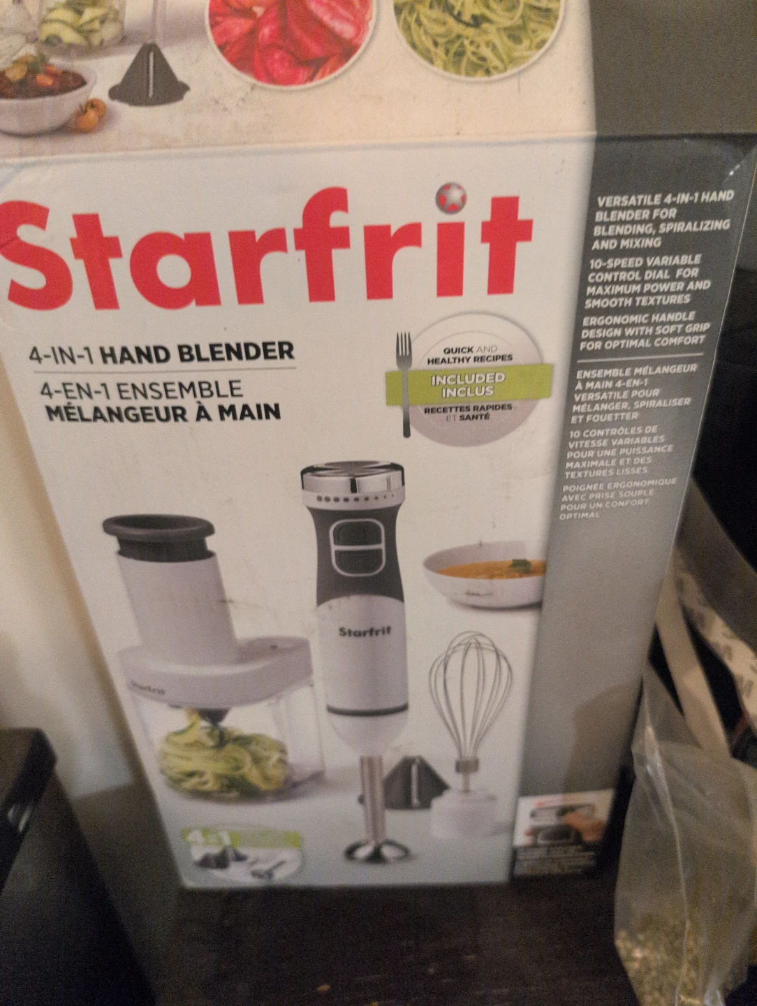 Starfrit 4-in-1 Hand Blender