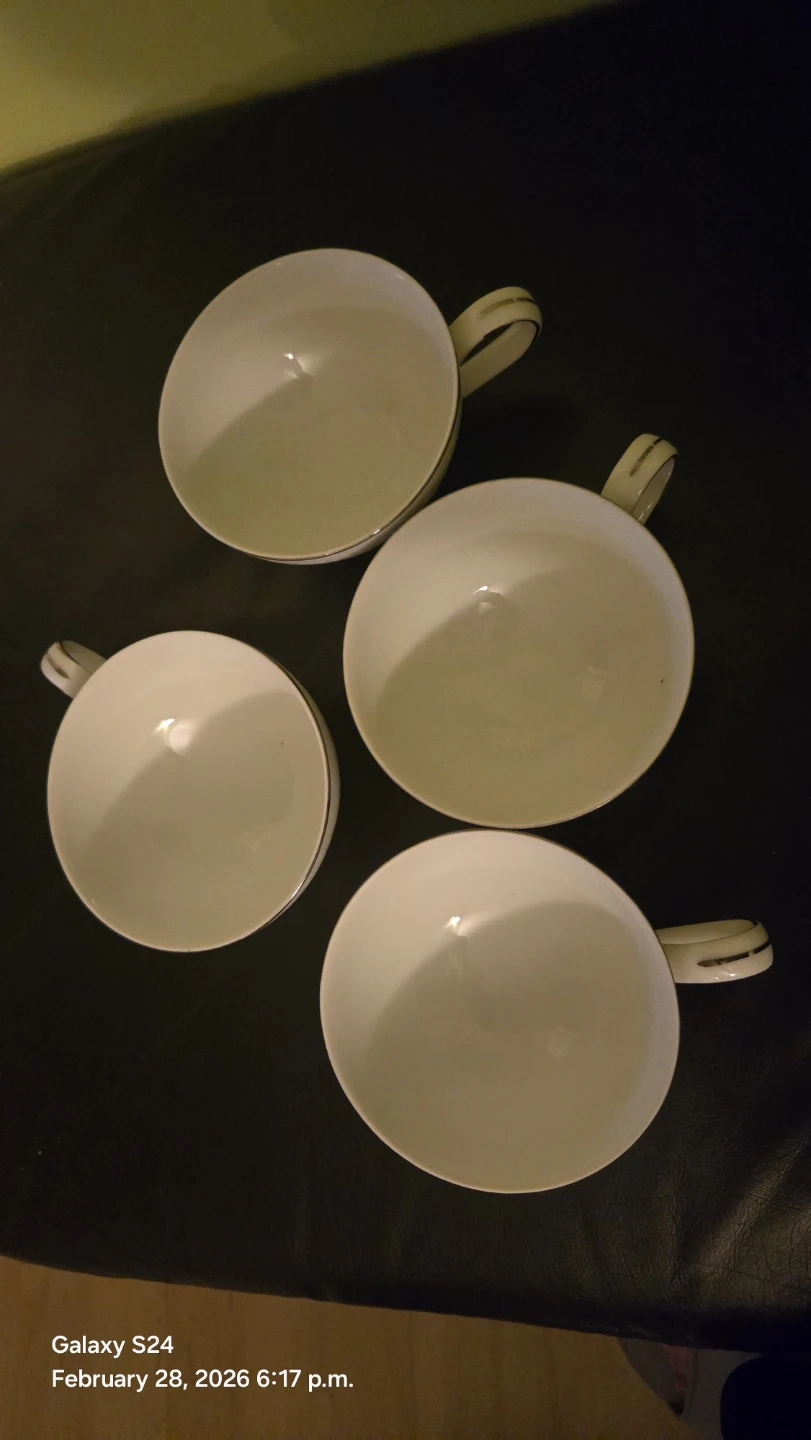 Mikasa Bridal Veil Fine China Cups (Set of 4) - photo 5