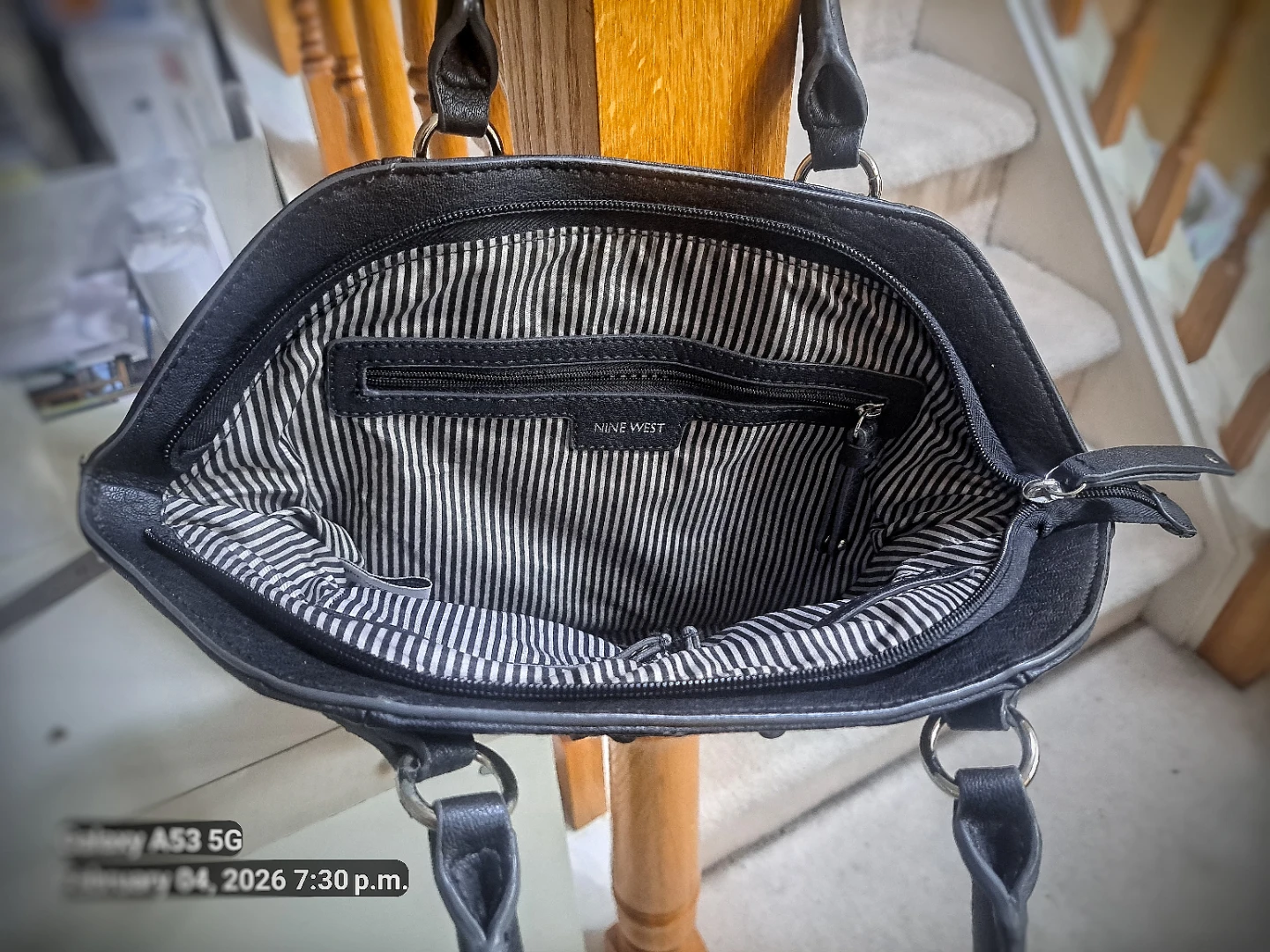 Nine West Black Faux Leather Handbag - photo 4
