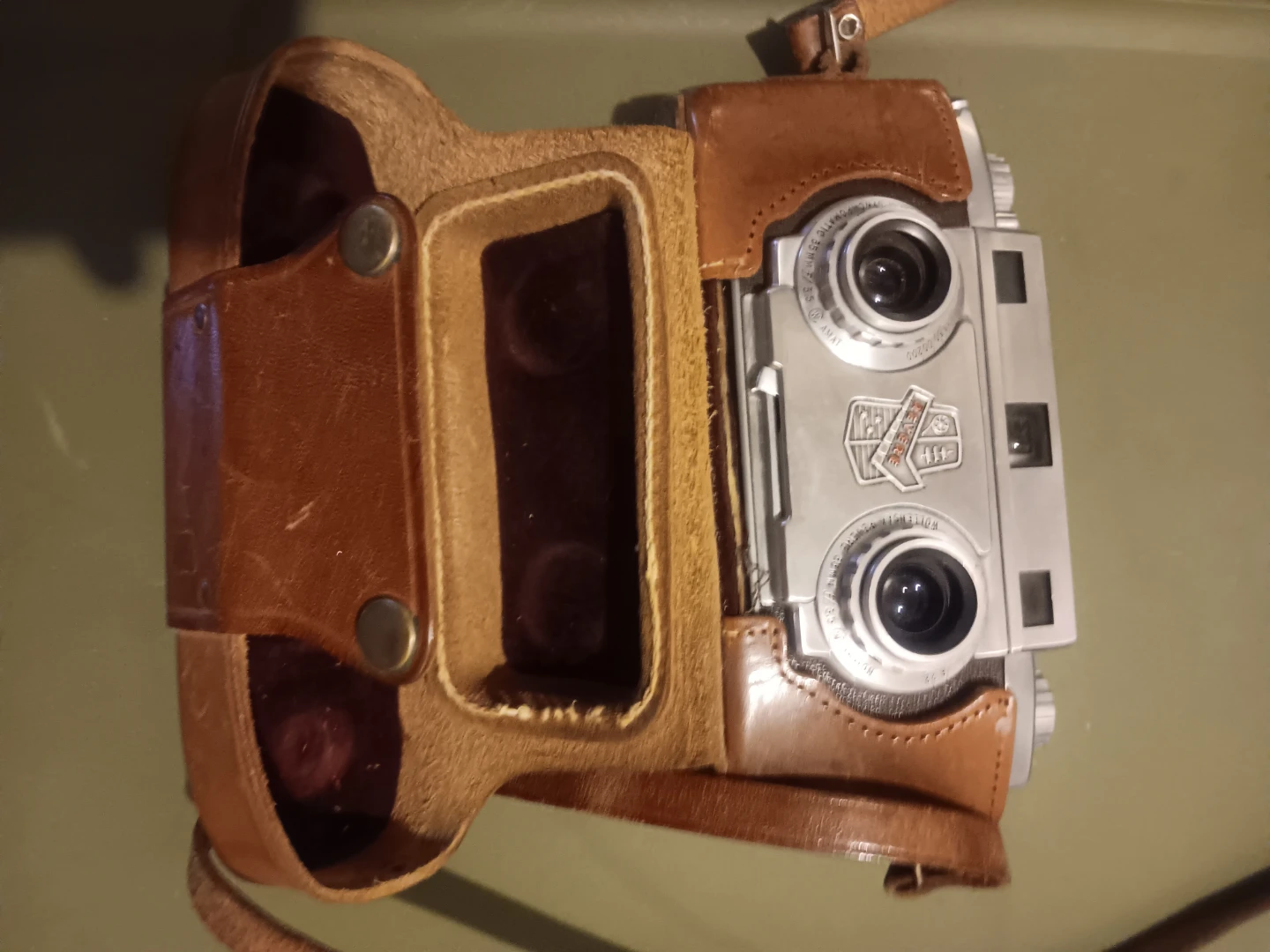 Revere Stereo 33 3D Camera with Leather Case - photo 4