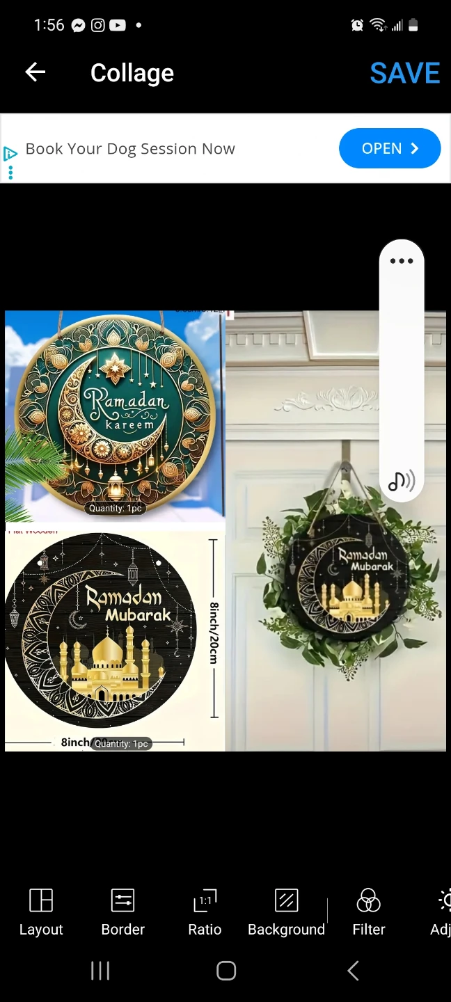 New Ramadan Mubarak Wall Decor
