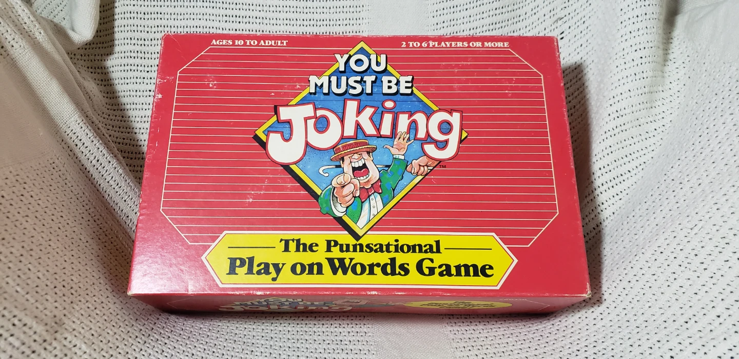 You Must Be Joking Vintage Board Game