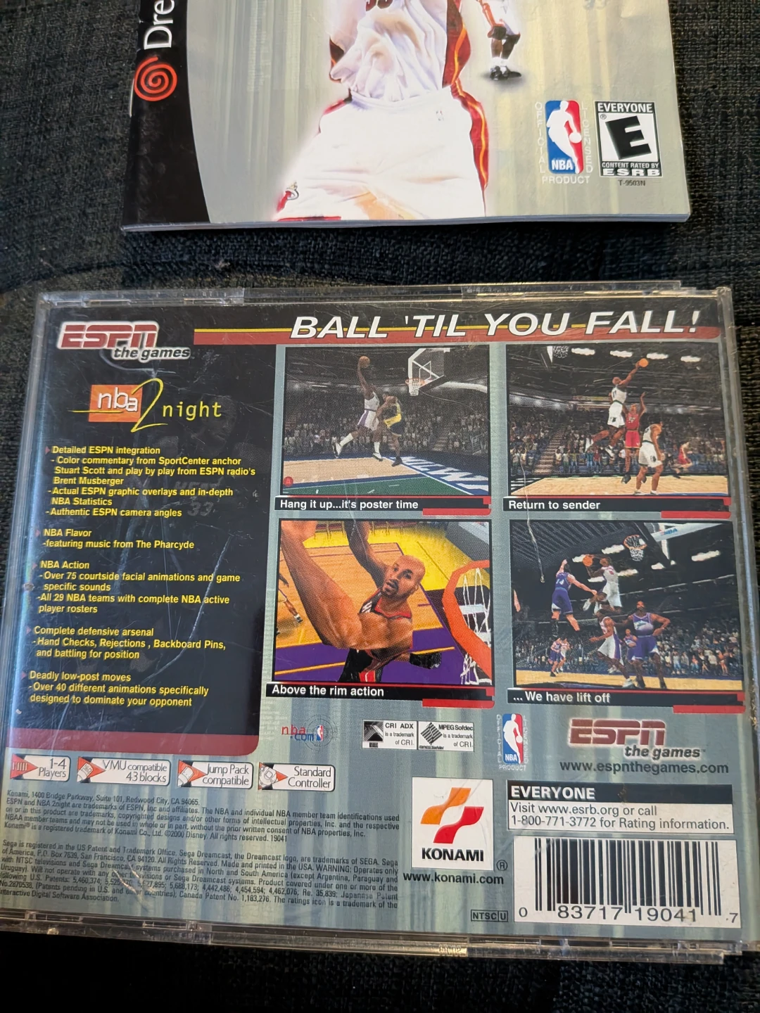 ESPN NBA 2Night Dreamcast Video Game - photo 2