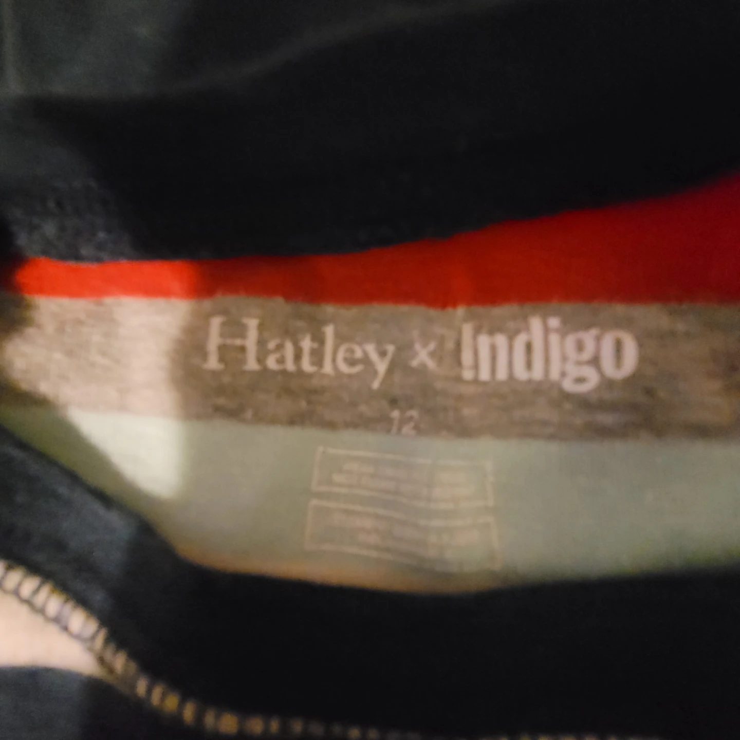 Hatley x Indigo Striped Long Sleeve Shirt Size 12