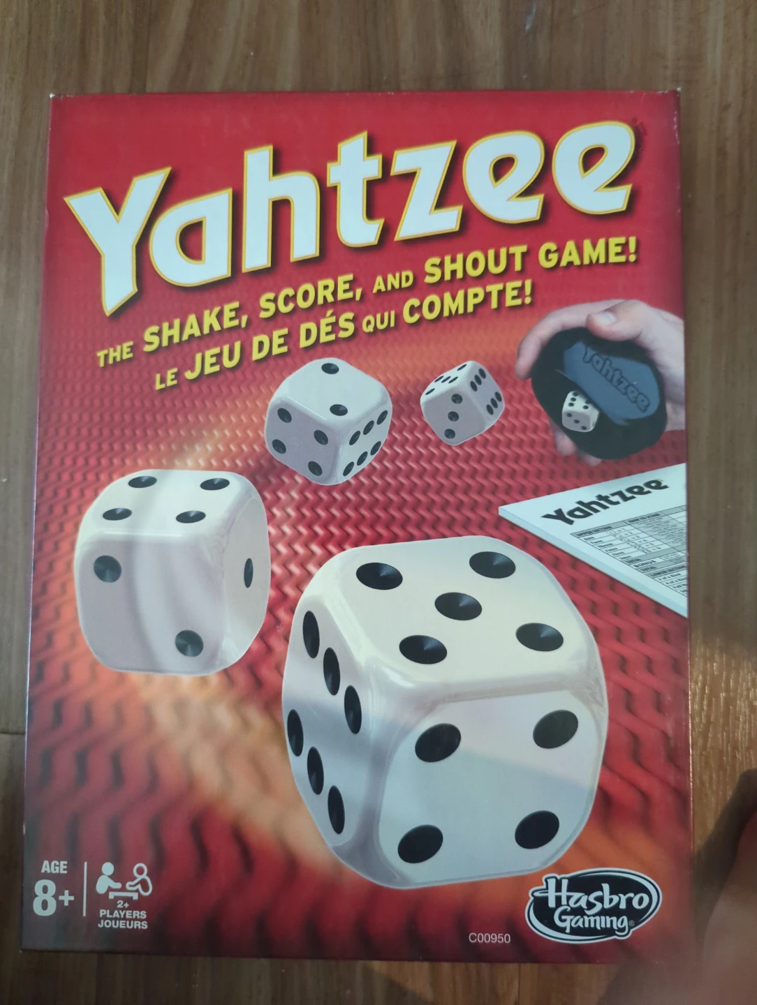Yahtzee Shake, Score, and Shout Dice Game