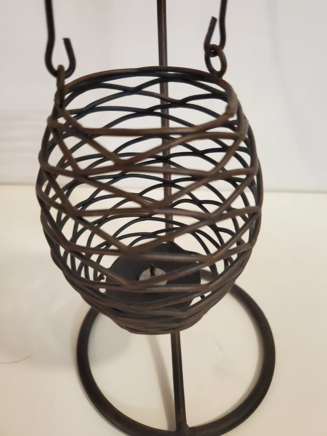 Decorative Wire Candle Holder - photo 3