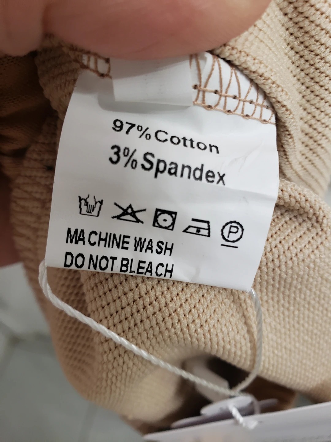 New ALLMLOERS Cargo Pants Beige Size Small - photo 4