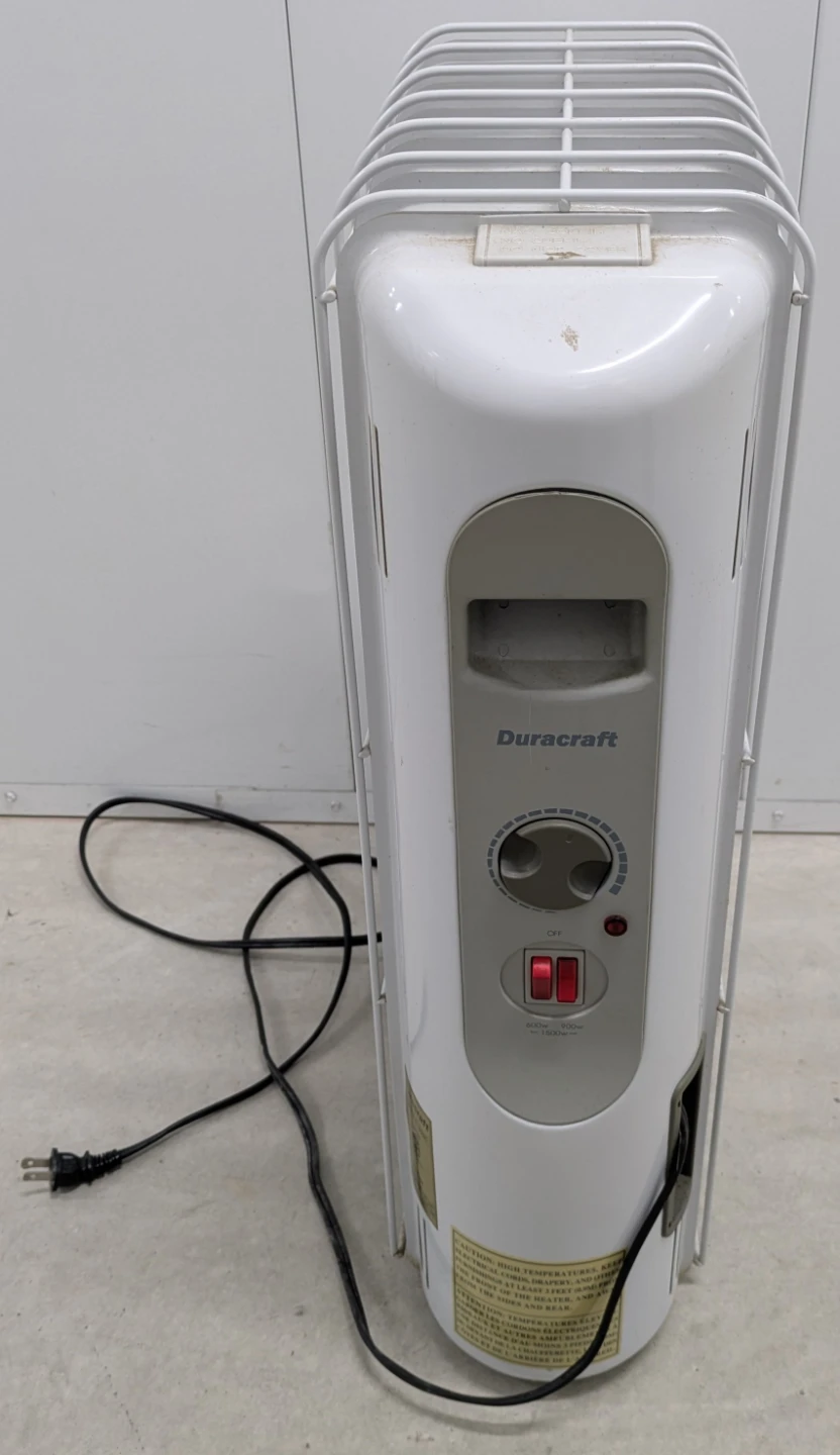 Duracraft Oil Filled Radiator Heater