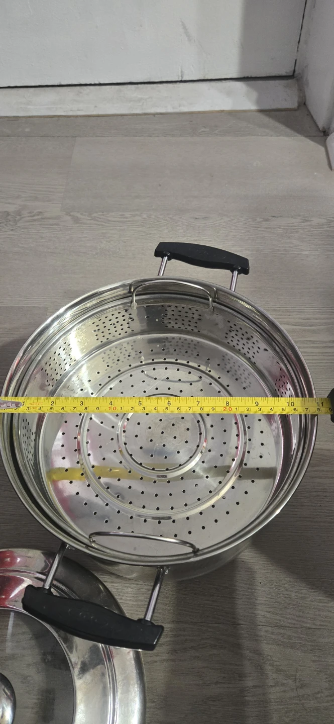 Stainless Steel Steamer Pot with Lid