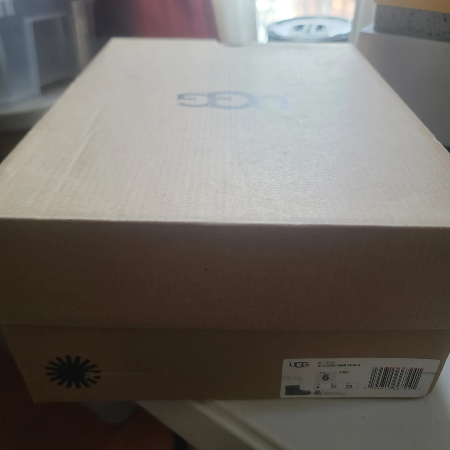 UGG Classic Mini Stud II Boots Grey Size 6 - photo 4