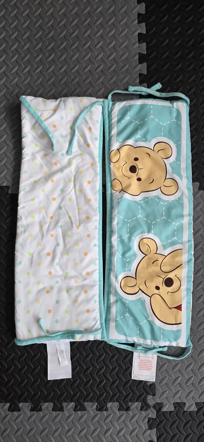 Disney Winnie the Pooh Crib Bumper Pads - photo 2