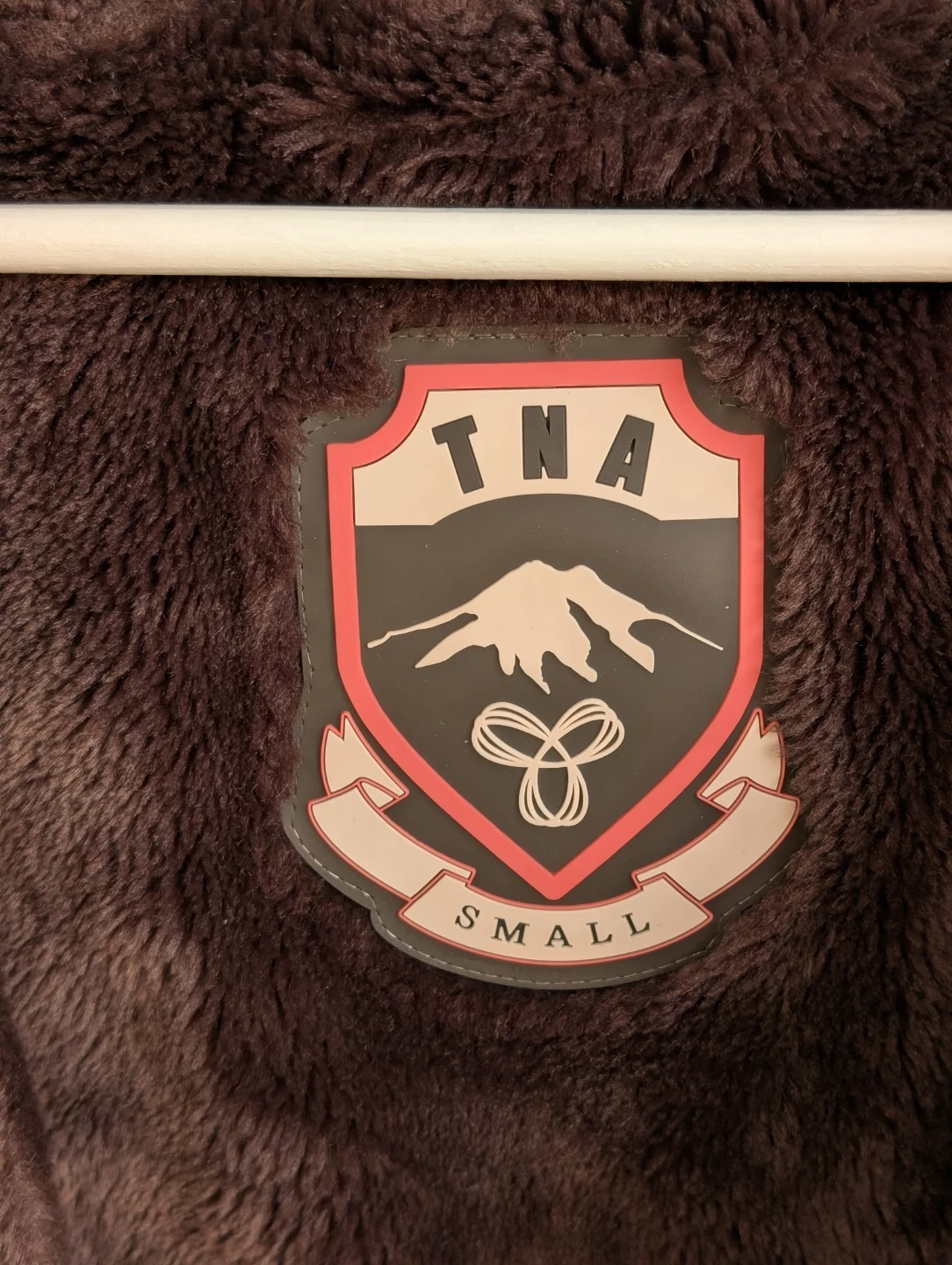 TNA Brown Faux Fur Lined Hooded Jacket - photo 3