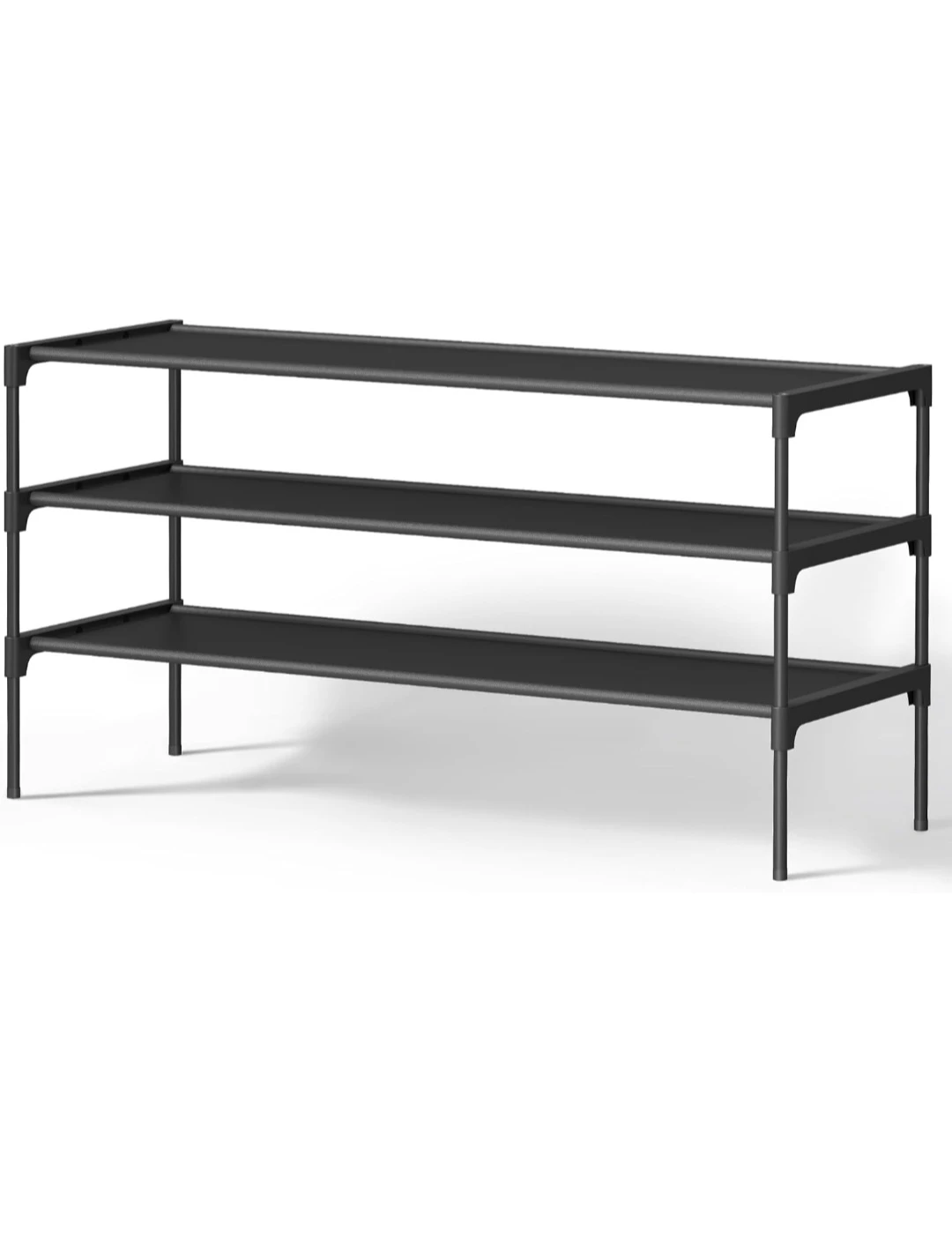 SONGMICS 3-Tier Shoe Rack