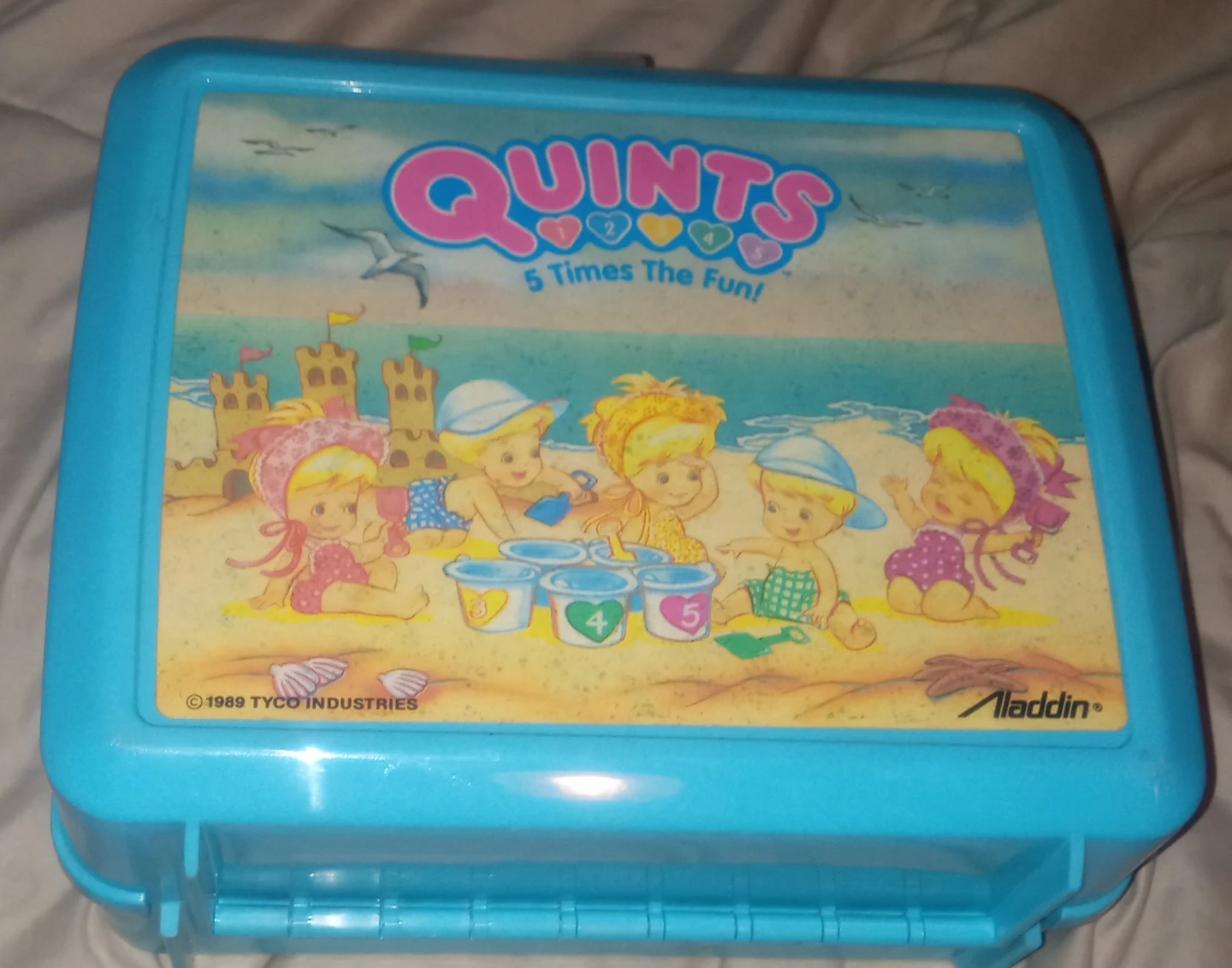 Vintage Quint's Lunch Box with Thermos by Aladdin