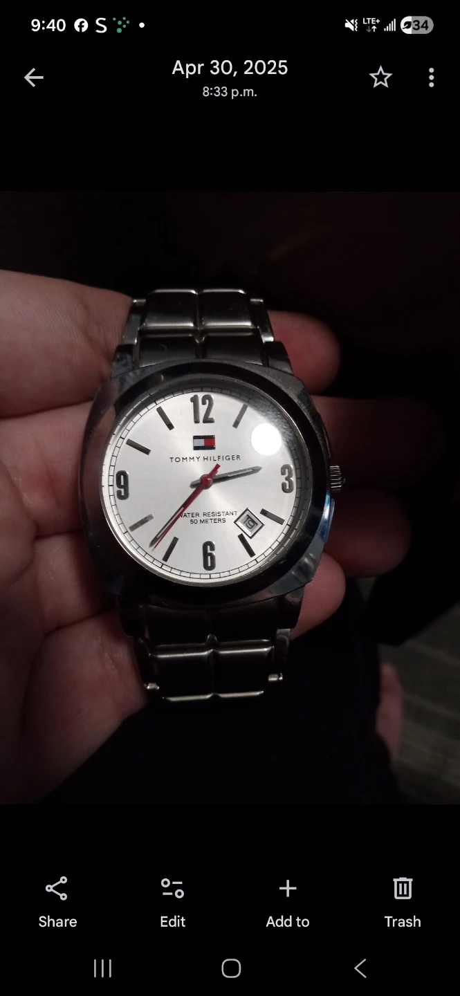 Tommy Hilfiger Men's Watch - Water Resistant 50 Meters